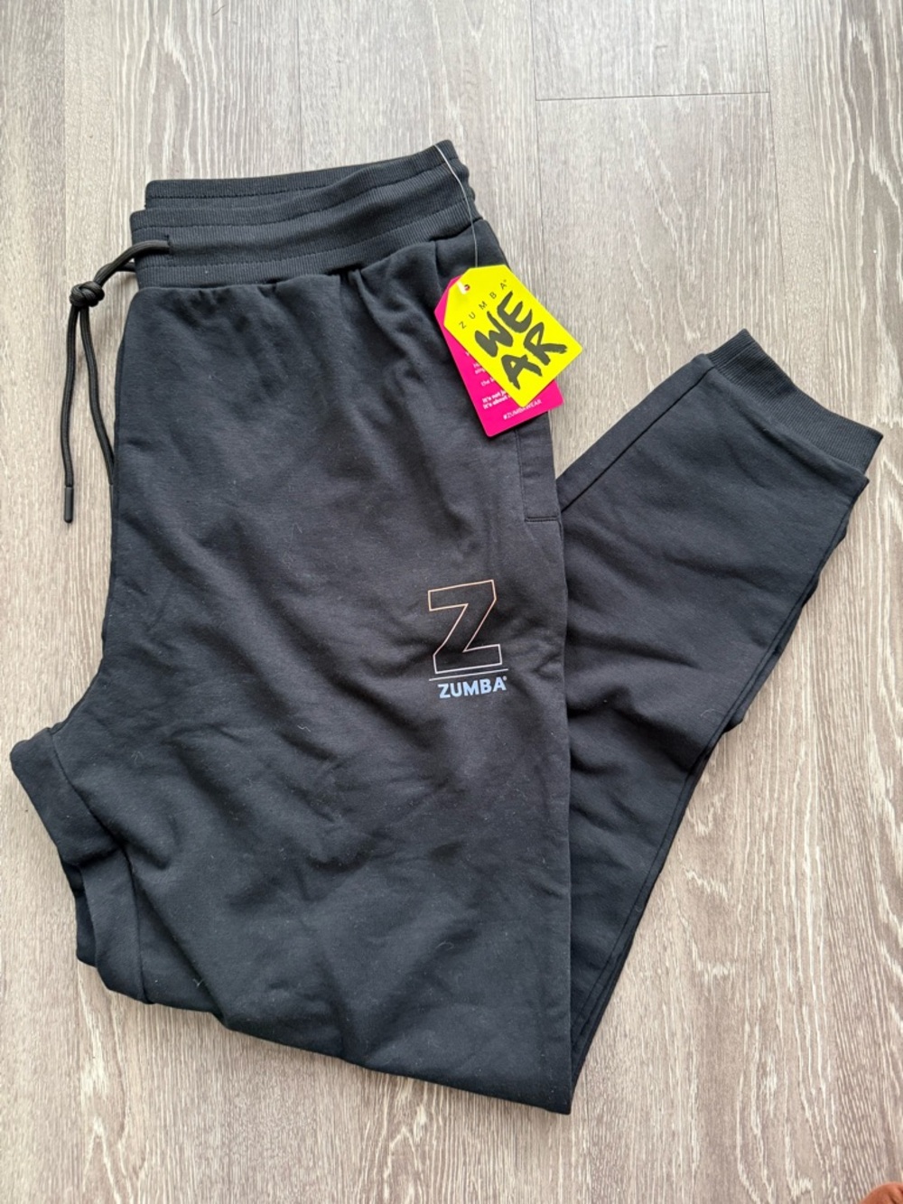 Zumba Roller Derby Team Joggers - Black - Size Large